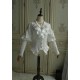 Faeries Daffodil Star Scar V Neck Leg of Mutton Sleeve Blouse(Reservation/5 Colours/Full Payment Without Shipping)
